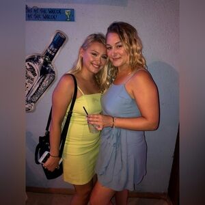 Mini Blue Women's Dress